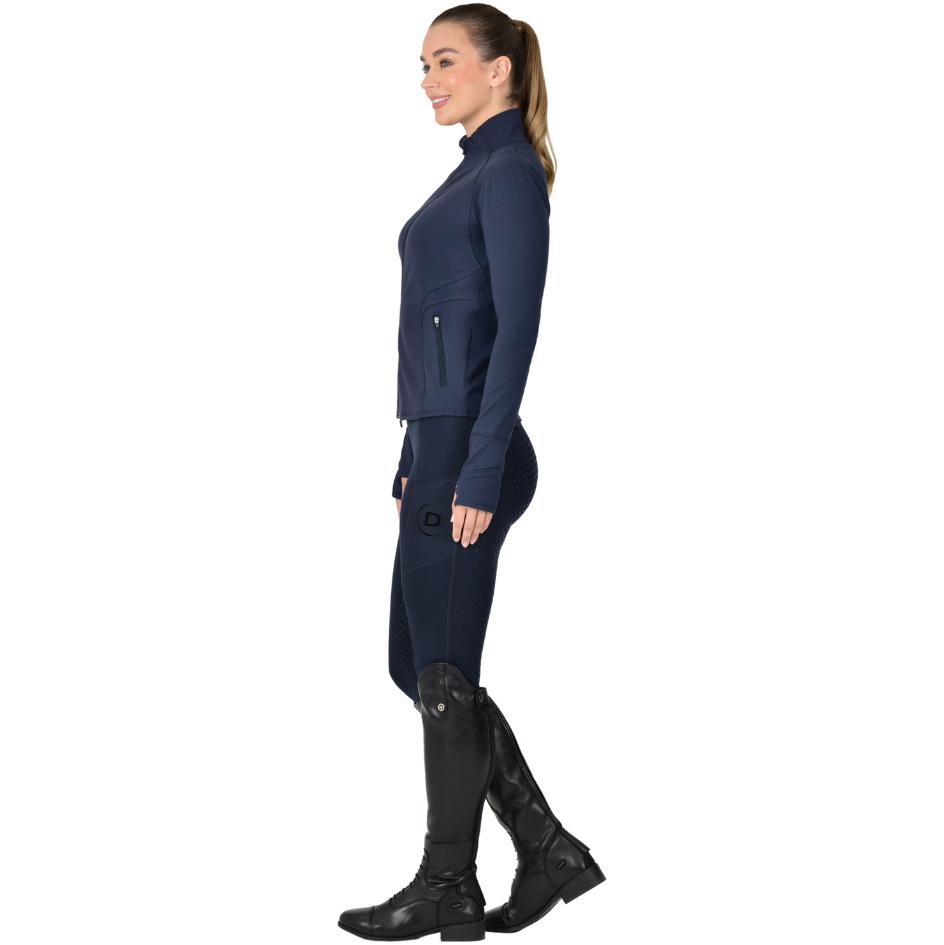 2025 Dublin Womens Vielseitig Fitted Zip Through Jacke 1027707 - Navy
